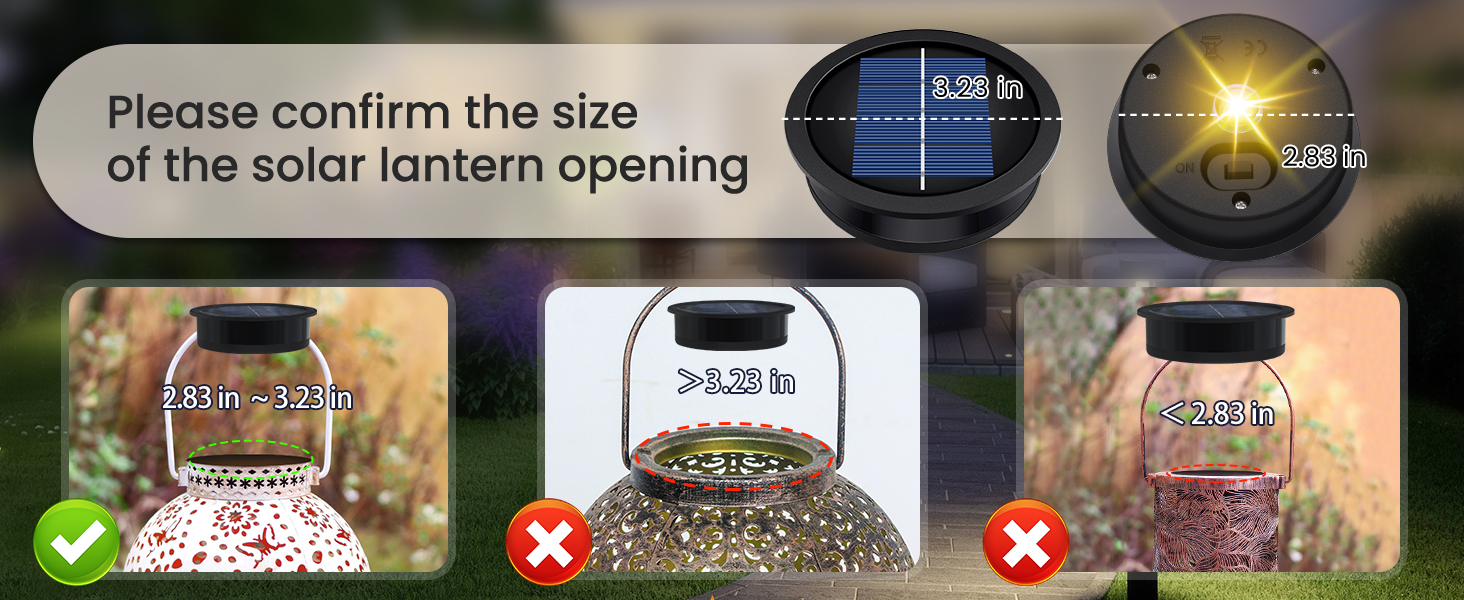 Replacement Solar Light Parts