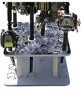 Rush Creek Creations Reel Salty Offshore/Inshore Saltwater 10 Fishing Rod Holder - Bent But Mari...