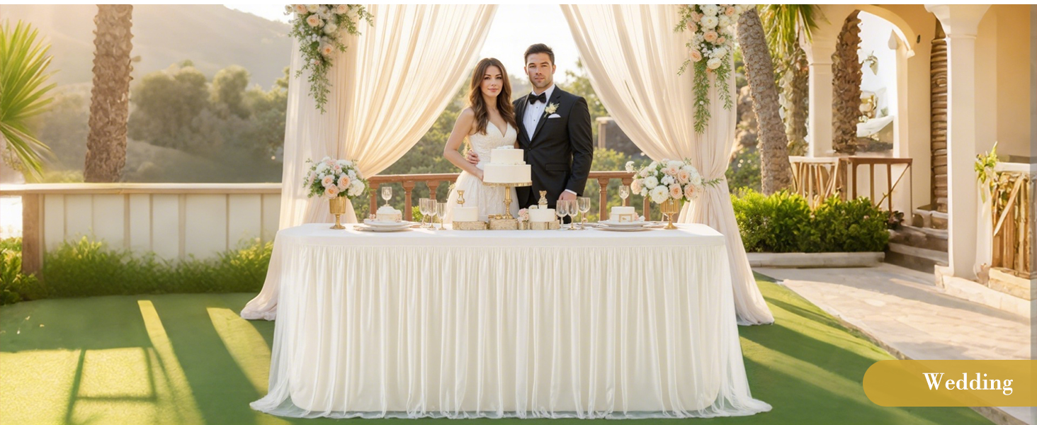 ivory tablecloths for rectangle tables