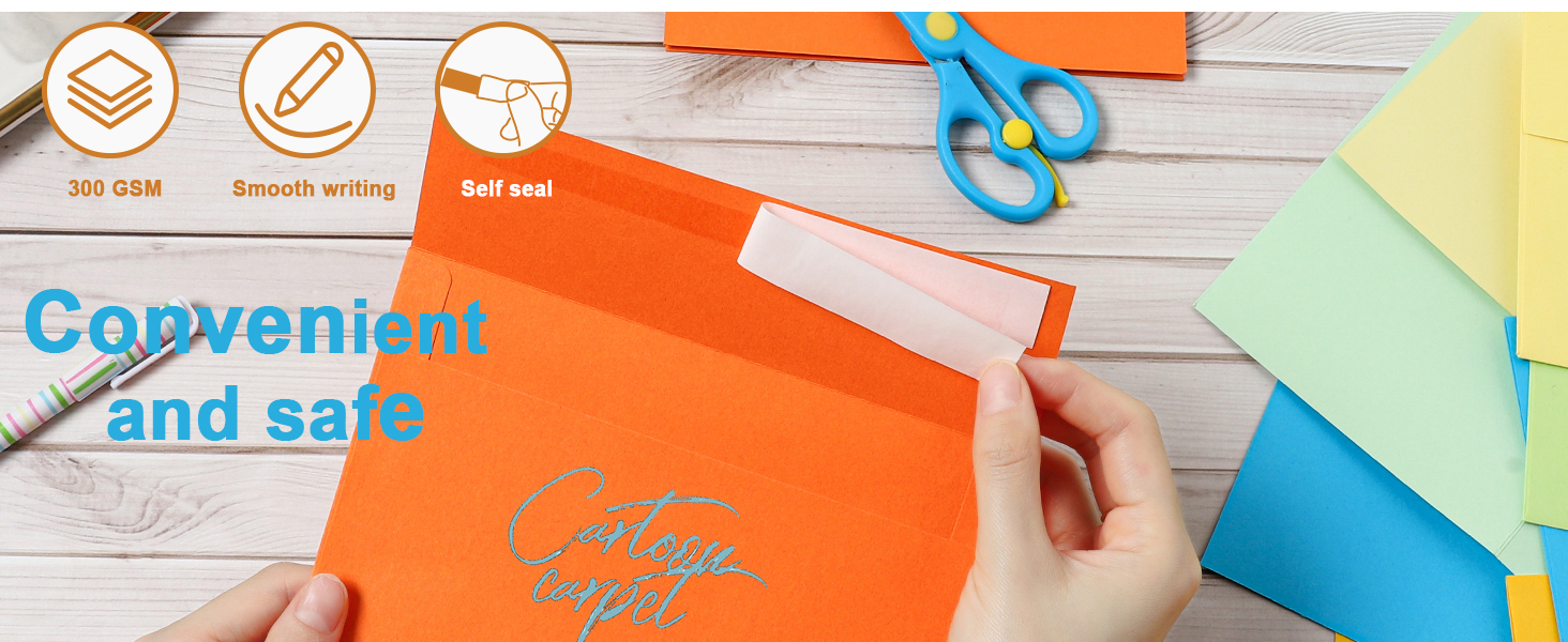 red cardstock paper Cards with Envelopes 4.25 x 5.5 Folded pink Cardstock and A7 Envelopes Self Seal