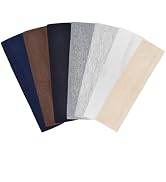 HFZRZFH Wide Elastic Non-Slip Headbands for Women's Hair 7-Pack - Soft, Stretchy, Sweat-Wicking, ...