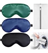 Sleep Mask, Eye Mask for Sleeping with Adjustable Strap, Blackout Lightweight Blindfold for Women...