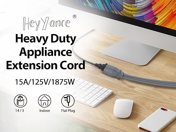 appliance extension cord