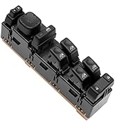 Master Power Window Switch Door Lock Front Driver Side with Mirror Switch and Module | Replacemen...