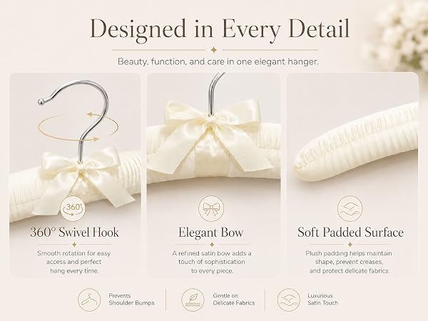 Wedding dress hangers
