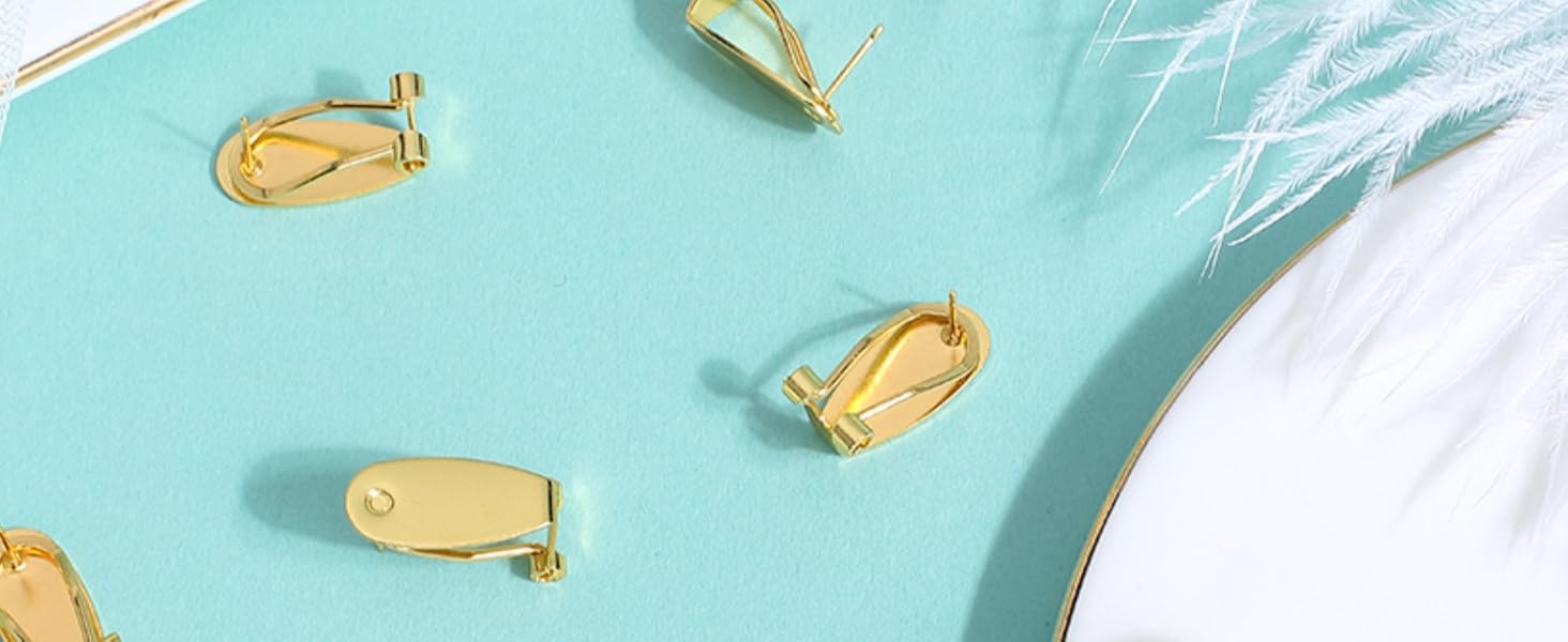 earring post clip