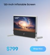 Soundcore Nebula 120-Inch Silent Inflatable Theater Screen with Air-Tight Design for Zero Noise, ...