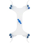 Double Burette Clamp, Durable Aluminum Plastic Laboratory Holder with Quick Spring Loaded Pressur...