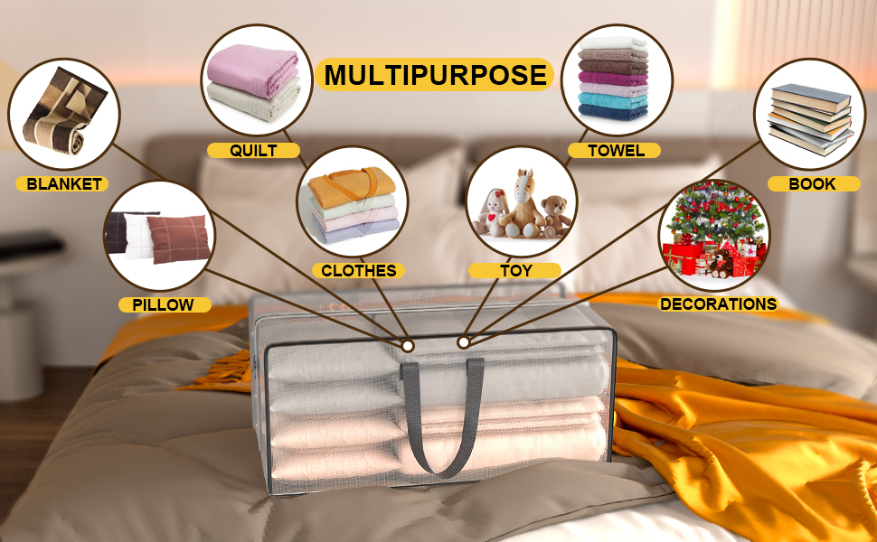clear storage bags