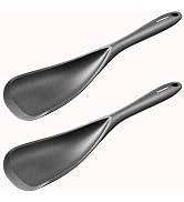 Cooking Spoon for Nonstick Cookwares, VOVOLY Silicone Spoon for Mixing, Scoop, and Scrape,Seamles...