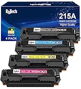 215A Toner Cartridge 4 pack,Replacement for HP 215 A W2310A W2311A W2312A W2313A for HP Color Las...