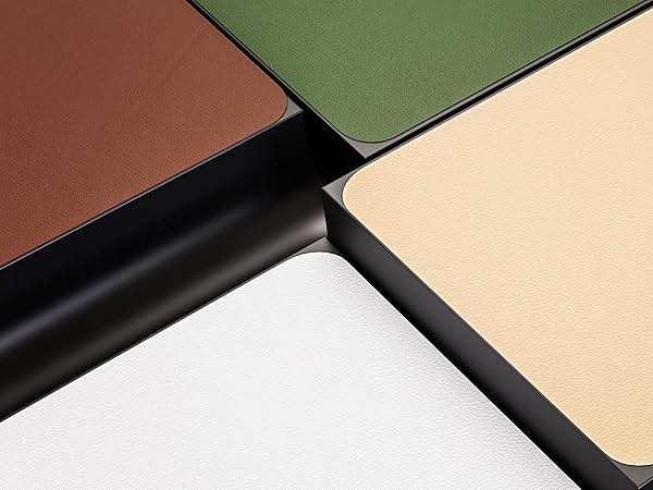 Multi-Color Leather Desk Pad