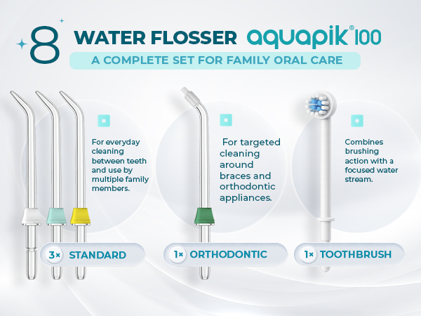 8 WATER FLOSSER