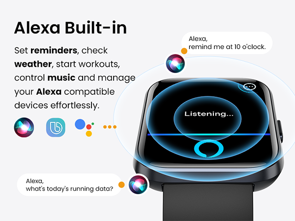 smart watches with Alexa