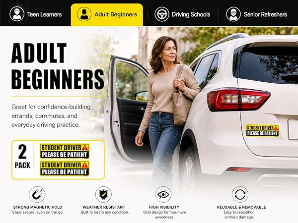 ADULT BEGINNER DRIVER
