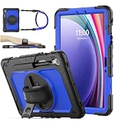 SEYMAC stock for Samsung Galaxy Tab S9 11'' 5G Tablet Case 2023 with Screen Protector Pencil Hold...