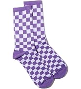 JJLFresheners Fashion Harajuku Trends Women Checkerboard Socks Geometric Checkered Socks Men Hip ...