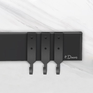 a black metal frame with a black metal frame and a white marble countertop.