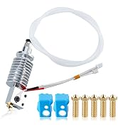 Compatible with ANYCUBIC Vyper Hotend, Upgrade V5 J-Head Hotend 24V 40W and 5X 0.4mm Nozzle, 2X S...
