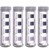 FryOilSaver Chlorine Test Strips for Restaurants, Precision Chlorine Test Paper, 4 x Vials of 100...