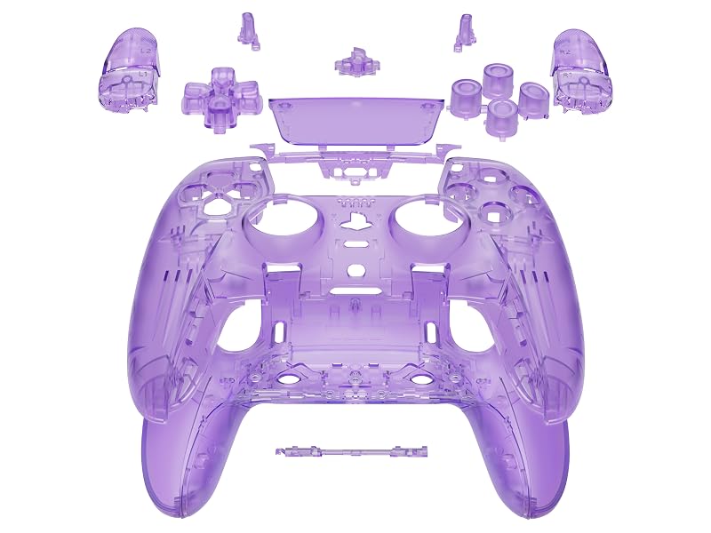 eXtremeRate Full Set Shell Buttons Touchpad Cover for PS5 Edge Controller Replacement Shell Plates
