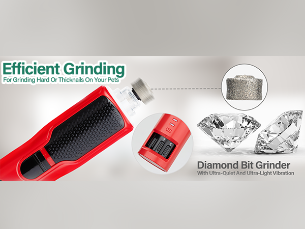 7-Speed 360° LED Strong Light Dog Nail Trimmer