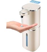 Automatic Liquid Soap Dispenser,Digital Display 9-Level Adjustable Touchless Smart Hand & Dish So...