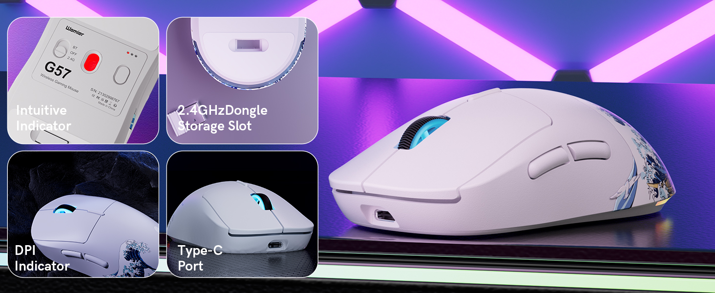 TRIPLE MODE GAMING MOUSE