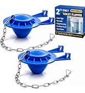 2-Inch Toilet Flapper Replacement Kit Compatible with Most Kohler, American Standard, TOTO & Stan...