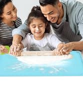 Silicone Baking Mat, Pastry Mat for Rolling Dough,