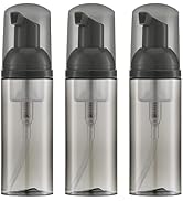 Owlyee 2oz Foam Bottle (3PCS) Empty Foaming Pump Dispenser for Hand Soap, Lash Cleanser, Shampoo ...