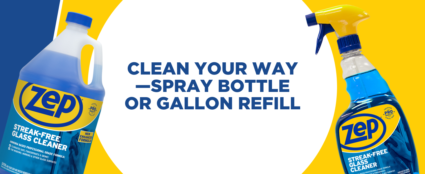 Clean Your Way—Spray Bottle or Gallon Refill