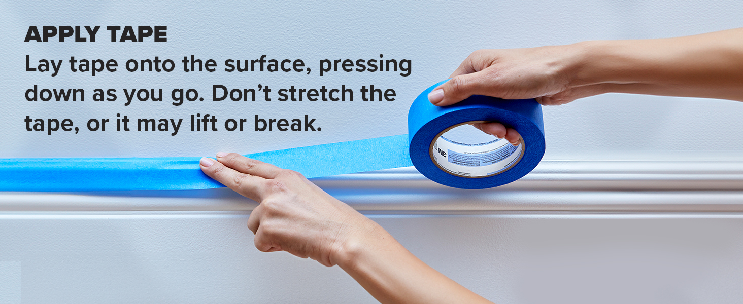 surface prep & tape application steps 2