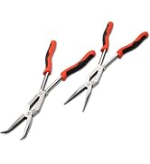Crescent X2 Straight & Bent Long Nose, Dual-Material Plier Set - PSX204C -13