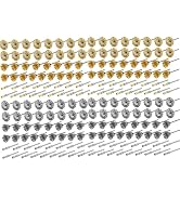 SBGGRL 100 Pcs Wire Brush Set, Cup, Pen, Wheel Accessories for Rotary Tools | Brass & Carbon Stee...