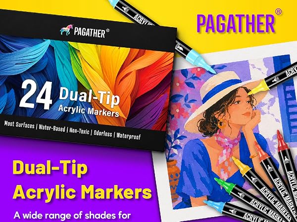 acrylic paint markers