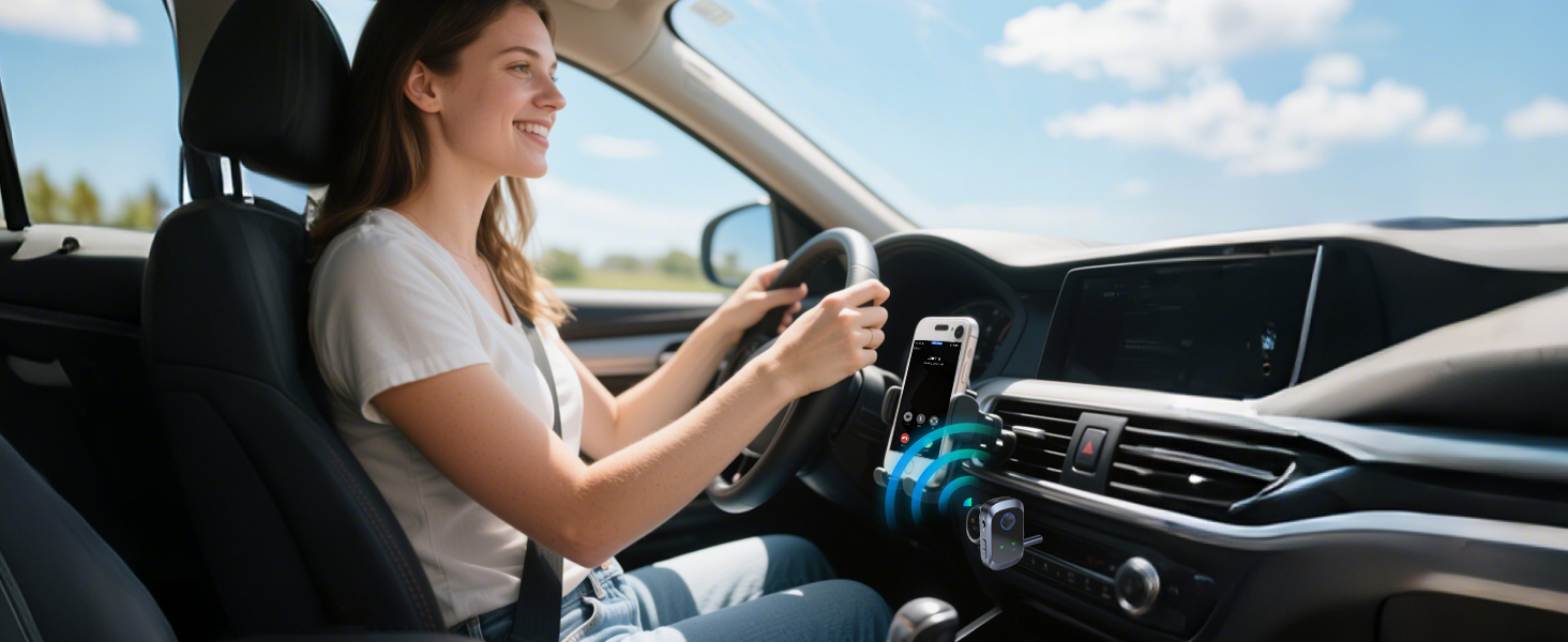 Bluetooth aux adapter for car
