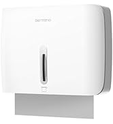 Bertreno Commercial Paper Towel Dispenser Wall Mount Paper Hand Towel Dispenser Large Capacity 20...