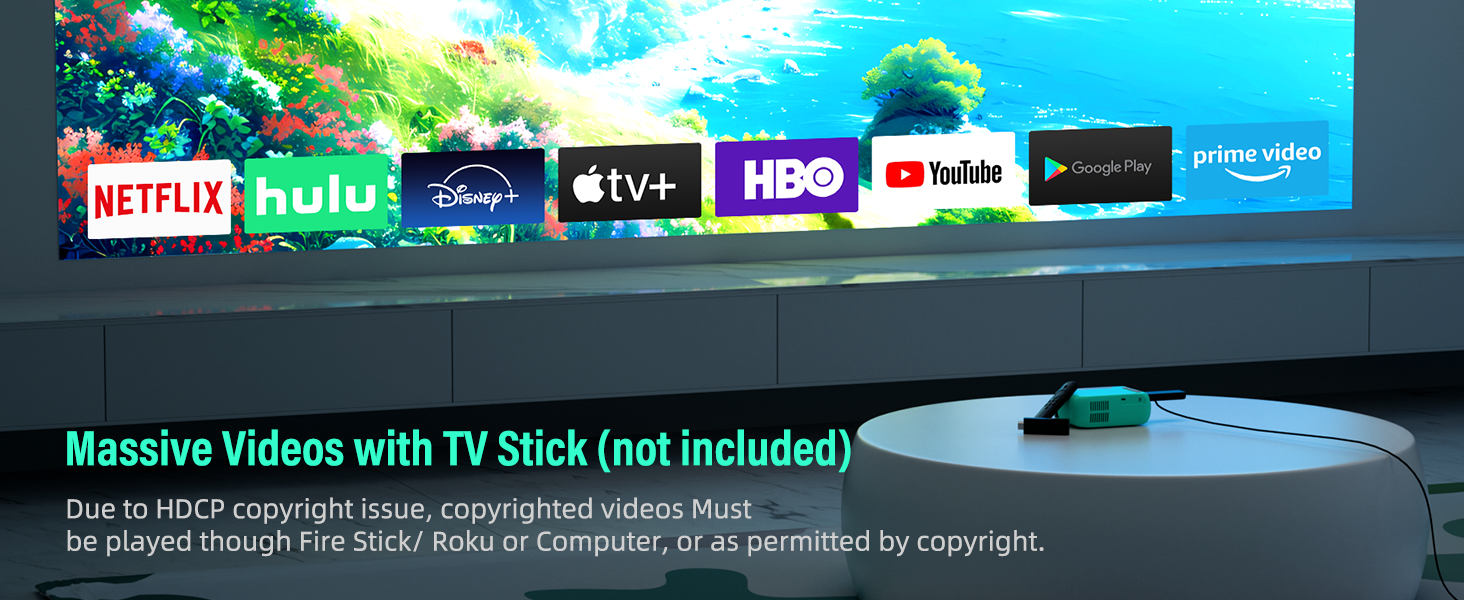 ksbaby wifi mini projector