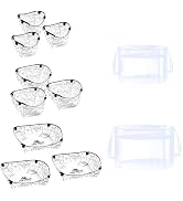 Foldable Bowls, Plates, Cup,Outdoor Camping Water Bag 11 Pcs Collapsible Camping Cookware Set, Li...