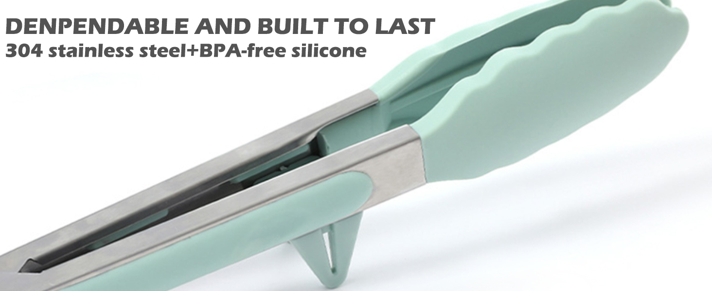 silicone BBQ tongs