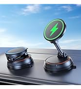 xuenair 15W Fast Charging Wireless Car Charger for i Phone 16 15 14 13 12 Pro Max Plus Mini Magsa...