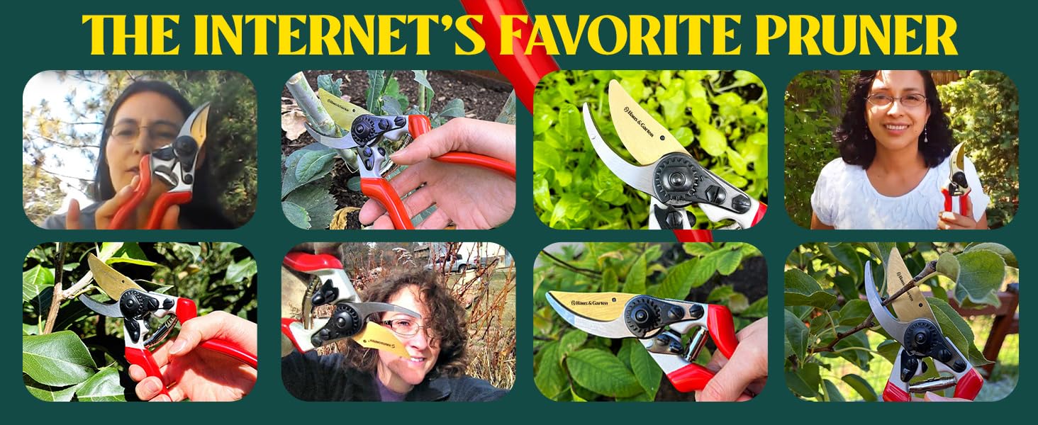 EnduroPRO for gardening, tree trimming, pruning, garden pruner tool