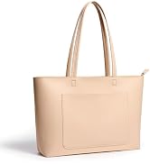 Fancy Forest Faux Leather Tote Bag for Women – Vegan Leather Shoulder Purse with Zipper for Work,...