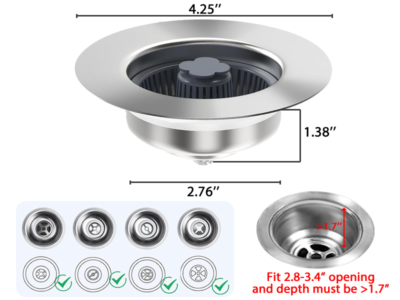 sink drain strainer