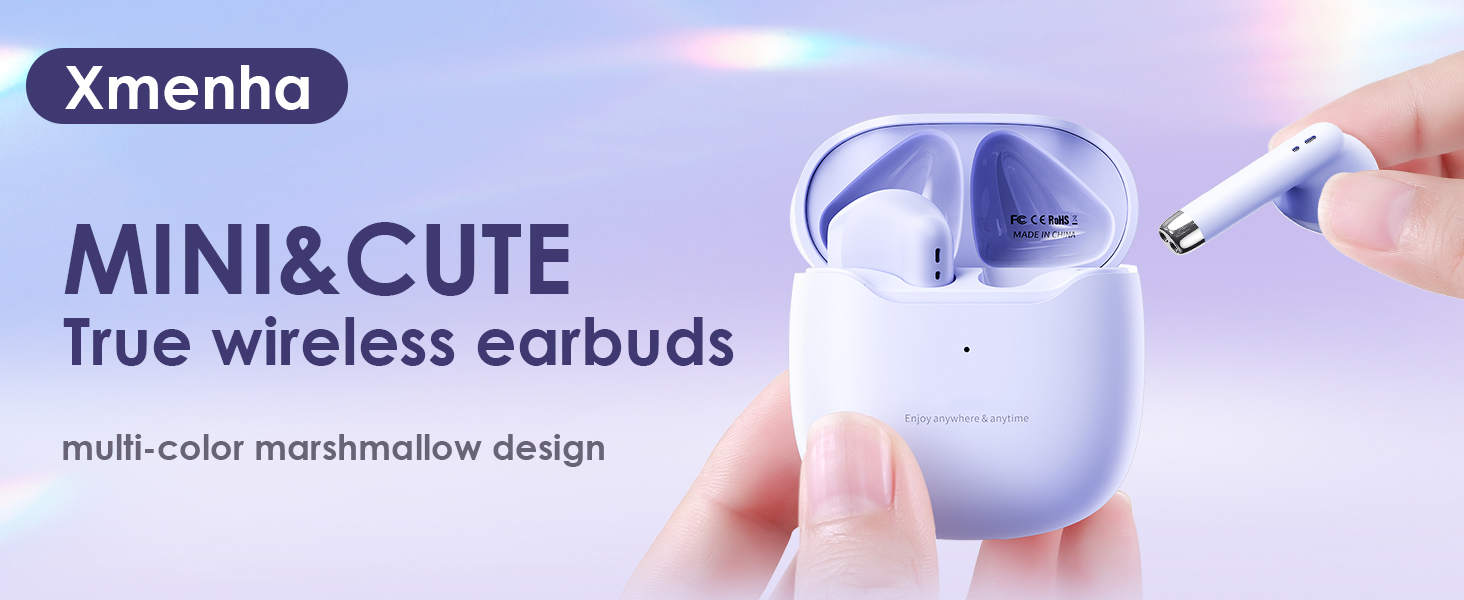 Xmenha Mini & Cute True Wireless Earbuds