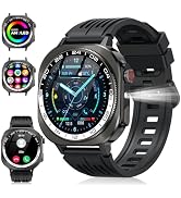 Smart Watch, 2026 AMOLED 1.43" Fitness Smartwatch for Men Women, Bluetooth 5.4 Call, 130+Sports M...