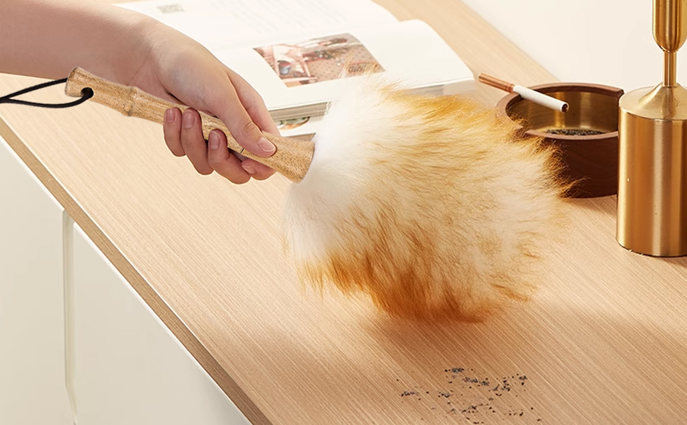 feather dusters for cleaning 2 pack