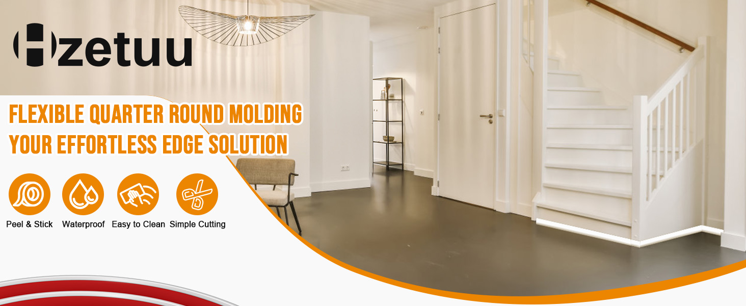 flexible quarter round molding