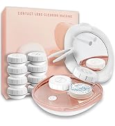 Contact Lens Cleaner, Ultrasonic Contact Lens Cleaning Machine with USB Charger for Soft Lens, Co...